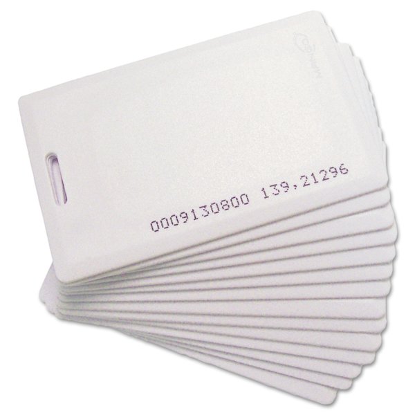 Acroprint Proximity Badges, White, PK15 14-0126-000